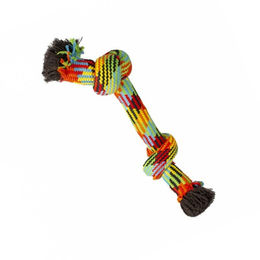 Duvo+ Hundespielzeug Premium Baumwollknoten Beach 20 cm bunt - 20 cm – Bild 1 von 4