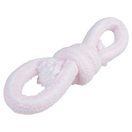 Produktbild von Duvo+ Hundespielzeug Puppy Soft Seil Rosa/Weiß für Welpen zur Zahnpflege