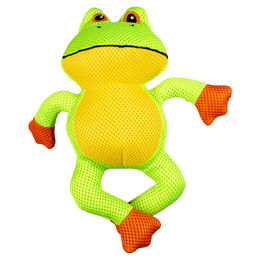 Produktbild von Duvo+ Hundespielzeug Refresh Schwimmender Frosch aus Polyester mit Quietschfunktion und Knistergeräusch 30cm