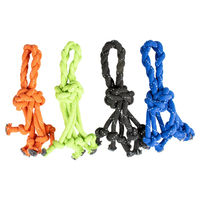 Produktbild von Duvo+ Hundespielzeug Seil Knot mit Schlaufe bunt