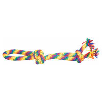 Produktbild von Duvo+ Hundespielzeug Sweater-Seil mit Schlaufe und 3 Knoten in Bunt
