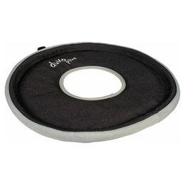 Duvo+ Hundespielzeug Trail Oxford Dizzy Disc Frisbee aus Oxford-Gewebe grau schwarz – Bild 1 von 4