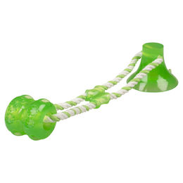 Duvo+ Hundespielzeug Tug n Chew aus Gummi grün für alle Hundegrößen – Bild 1 von 2