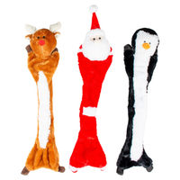 Produktbild von Duvo+ Hundespielzeug Xmas Plüsch Kuscheltier mit Crackle-Papier für alle Altersstufen