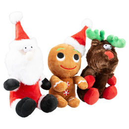 Duvo+ Hundespielzeug Xmas Plüsch Kuscheltier mit Quietscher für Hunde – Bild 1 von 5