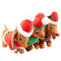 Produktbild von Duvo+ Hundespielzeug Xmas Plüsch mit Quietscher für alle Hunde und Altersstufen