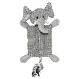 Produktbild von Duvo+ Hundespielzeug Zoo Friends Elefant aus Plüsch Grau zur Zahnpflege