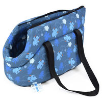 Produktbild von Duvo+ Hundetragetasche Die Schlümpfe Blau 40 x 20 x 23 cm