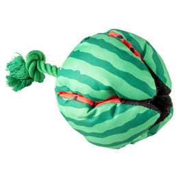 Duvo+ Intelligenzspielzeug Wassermelone Plüsch Hund Snackball Grün/Rot – Bild 1 von 7
