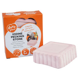 Produktbild von Duvo+ Jod-Pickstein Mineralblock für Vögel Rosa Größe L - 90 g