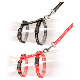 Duvo+ Katzen-Spazierset Kitty Cat Geschirr und Leine 20-35 cm – Bild 1 von 2