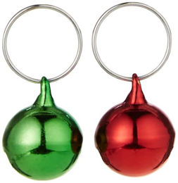 Duvo+ Katzenglöckchen aus Metall in Bunt für Katzen als Halsband Zubehör zum Vögelschutz – Bild 1 von 6