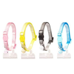 Duvo+ Katzenhalsband aus Nylon mit Pailletten und Sicherheitsvorrichtung 20-30 cm – Bild 1 von 5