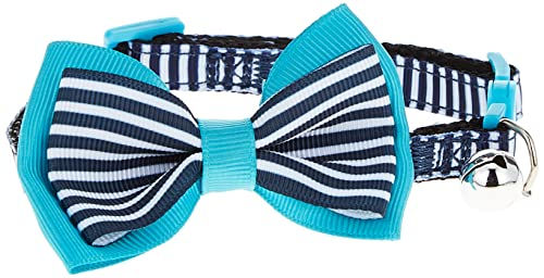 Duvo+ Katzenhalsband mit Fliege aus Nylon 20-30 cm mit Sicherheitsvorrichtung – Bild 1 von 5