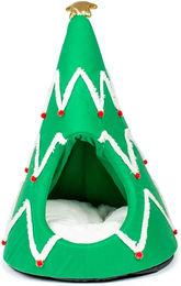 Duvo+ Katzenhaus Xmas Weihnachtsbaum für Katzen 43x43x70 cm – Bild 1 von 2