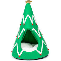 Produktbild von Duvo+ Katzenhaus Xmas Weihnachtsbaum für Katzen 43x43x70 cm
