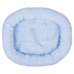 Produktbild von Duvo+ Katzenkissen Schafsfell oval blau
