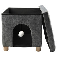 Produktbild von Duvo+ Katzenkratzhaus Gina Kratzmatte aus Sisal in Grau