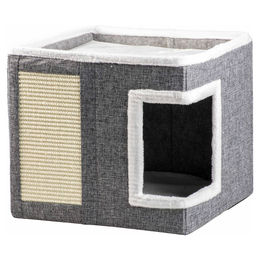 Duvo+ Katzenkratzmatte Gaby aus Sisal in Grau – Bild 1 von 7