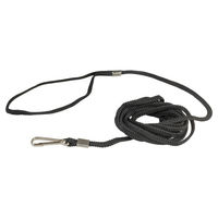 Produktbild von Duvo+ Katzenleine Schwarz 3m aus Nylon mit Klippverschluss - 3 m
