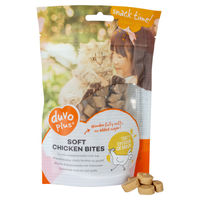 Produktbild von Duvo+ Katzensnack Soft Bites Huhn 50 g zur Unterstützung von Immunsystem und Verdauung - 50 g