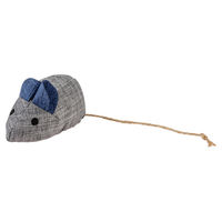 Produktbild von Duvo+ Katzenspielzeug Eco Navy Maus mit Katzenminze aus Polyester - 1 Stk.