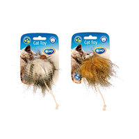 Produktbild von Duvo+ Katzenspielzeug Wooly Maus aus Wolle mit Katzenminze in Bunt
