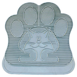 Duvo+ Katzenstreu Matte aus Gummi Grau 49x34 cm – Bild 1 von 5