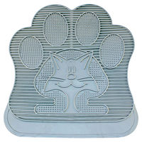 Produktbild von Duvo+ Katzenstreu Matte aus Gummi Grau 49x34 cm