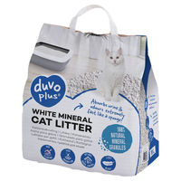 Produktbild von Duvo+ Katzenstreu White Mineral unparfümiert nicht-klumpend 10 l