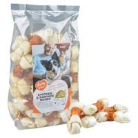 Produktbild von Duvo+ Kauknochen Rindshaut und Huhn Monoprotein 1000 g - 1000 g