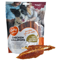 Duvo+ Kausnack Huhn und Rind Lollipops für Junghunde 400 g - 400 g – Bild 1 von 6
