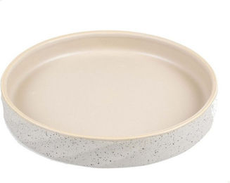 Duvo+ Keramik Futternapf für Katzen Stone Wavy in Grau Grün Beige Größe L – Bild 1 von 3