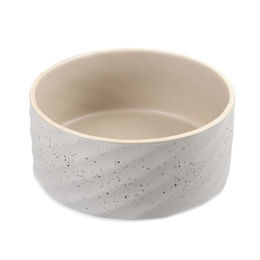 Duvo+ Keramiknapf Stone Wavy Dune für Hunde Grau-Grün Größe L – Bild 1 von 1