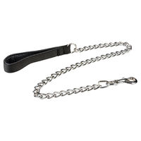 Produktbild von Duvo+ Kettenleine für Hunde mit gepolstertem Griff Schwarz 50 cm - 50 cm