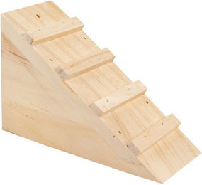 DUVO+ Kleintier Spielzeug Holztreppe für Hamster und Mäuse – Bild 1 von 2