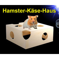 Produktbild von Duvo+ Kleintierhaus aus Naturholz für Hamster, Mäuse und Rennmäuse
