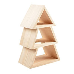 Duvo+ Kletterbaum aus Holz für Nager wie Hamster und Mäuse 16 x 10 x 25 cm – Bild 1 von 3