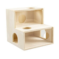 Produktbild von Duvo+ Kletterhaus aus Holz für Hamster und Mäuse Natur