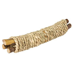 Duvo+ Knabberstangen aus Holz und Wasserhyazinthe für Nager und Kaninchen – Bild 1 von 5