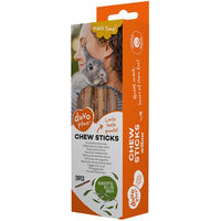 Produktbild von Duvo+ Knabberstangen aus Weidenholz für Nagetiere wie Hamster, Kaninchen, Mäuse und Meerschweinchen 120 g - 20 x 120 g