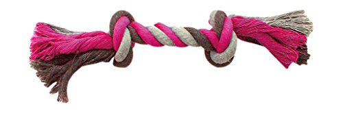 Produktbild von Duvo+ Knot Baumwolle Spielzeug für Hunde in Rosa oder Bunt - 460 g
