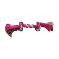 Produktbild von Duvo+ Knot Baumwolle Spielzeug für Hunde in Rosa oder Bunt - 460 g