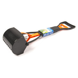 Duvo+ Kotschaufel für Hunde Schwarz/Orange 60 cm – Bild 1 von 3