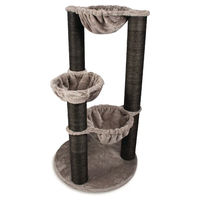 Produktbild von Duvo+ Kratzbaum Blake Grau mit Sisal für Katzen
