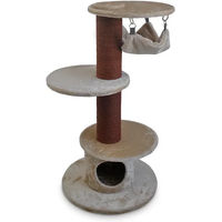 Produktbild von Duvo+ Kratzbaum Giorgia für Katzen beige/orange mit Sisal 60x60x120 cm