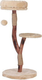 Duvo+ Kratzbaum Nina aus Naturholz in Beige für Katzen – Bild 1 von 2