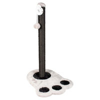 Produktbild von Duvo+ Kratzbaum Paw Kratzsäule für Katzen in Grau mit Spielball und Sisal 60 cm