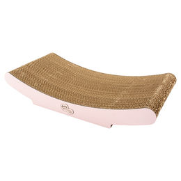 Duvo+ Kratzbrett Sweeny Swing für Katzen aus Kratzpappe Rosa – Bild 1 von 9