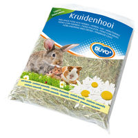 Produktbild von Duvo+ Kräuter-Heu Kamille Nagersnack für Kaninchen 500 g - 500 g